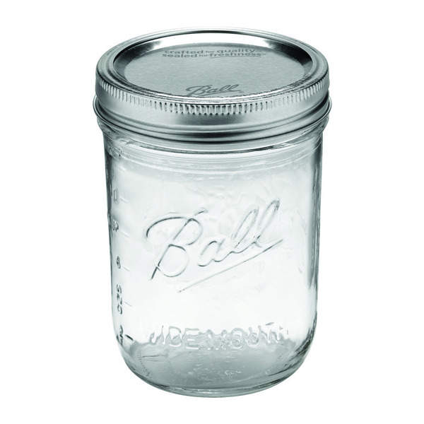 Ball MASN JAR WDMTH 16OZ 12PK 66000ZFP